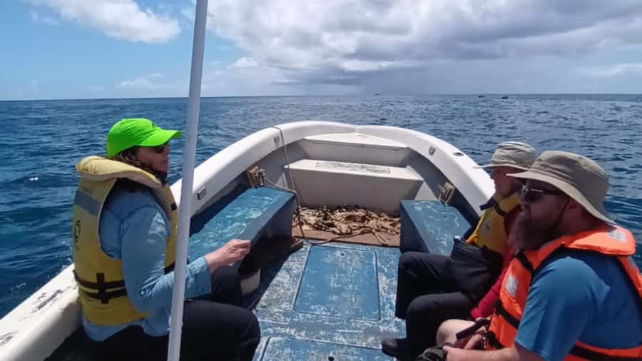 Ancestral fishing: Fishing with an experienced Rapa Nui - Leaving Hanga Roa for Hanga Piko