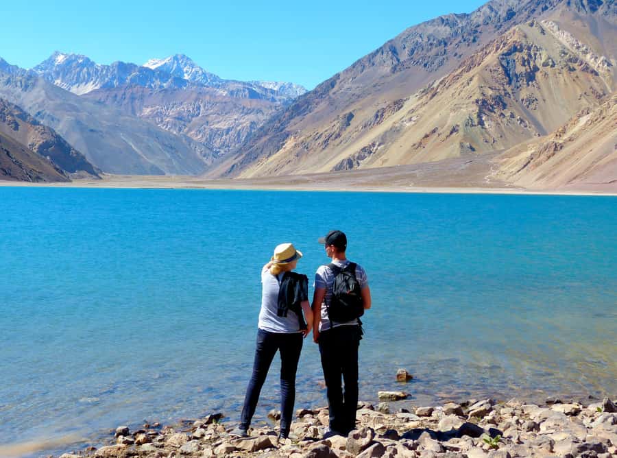 Andes Day Lagoon: Embalse El Yeso Tour from Santiago - Leaving Santiago for Cajón del Maipo