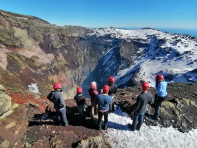 Ascent to Villarrica volcano 2,847masl, from Pucón