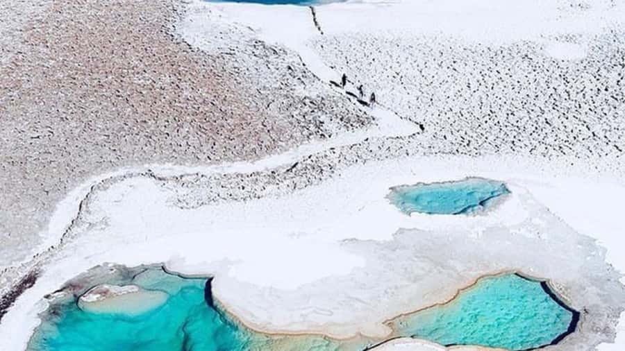 Baltinache Hidden Lagoons - Arriving at the saltwater pools