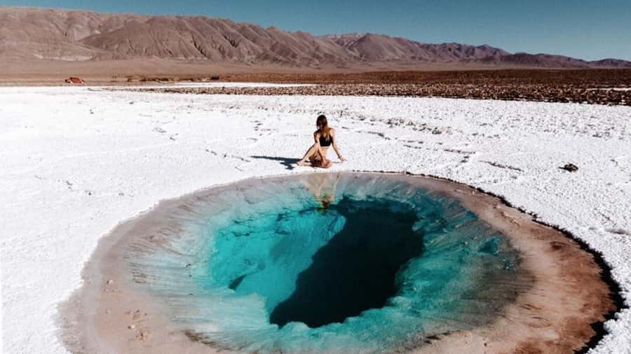 Baltinache Hidden Lagoons - The one-hour ride from San Pedro