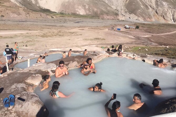 Cajon del Maipo Region - Hot Springs Termas de Colina - Six pools at Termas de Colina