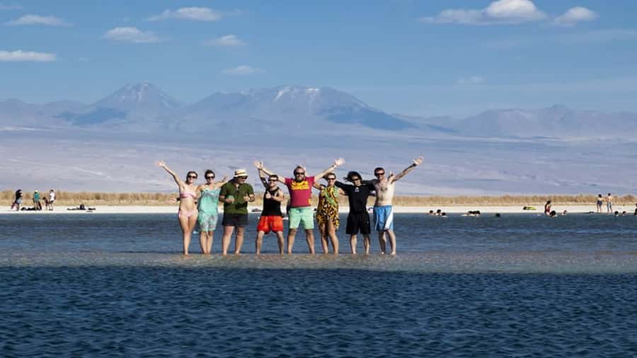 Cejar Lagoon, Tebenquiche Lagoon and Ojos del Salar - Ojos del Salar and the small signs of life