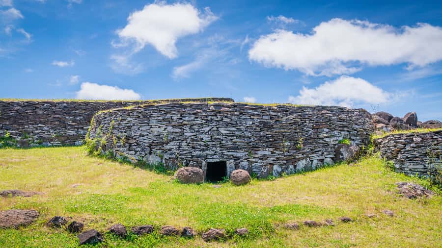Easter Island: Full Day Ancestral Caves and Orongo Village - Rano Kau begins the day with scale