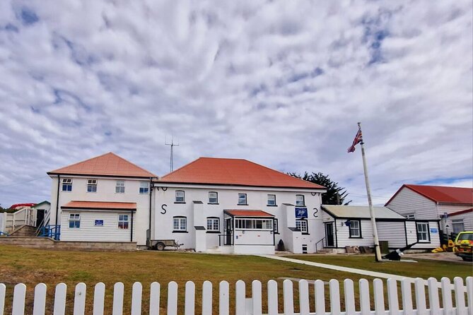 Falkland Islands Shared Tour Sightseeing with Penguins - Stanley sights from the van