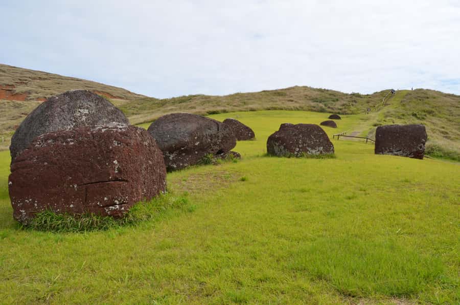 From Hanga Roa: Journey from Orongo to Ana Te Pahu - Orongo explains the Bird Man tradition
