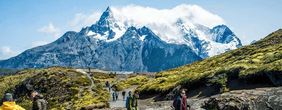 From Puerto Natales: Torres del Paine National Park Day Tour - Entering Torres del Paine through Laguna Amarga