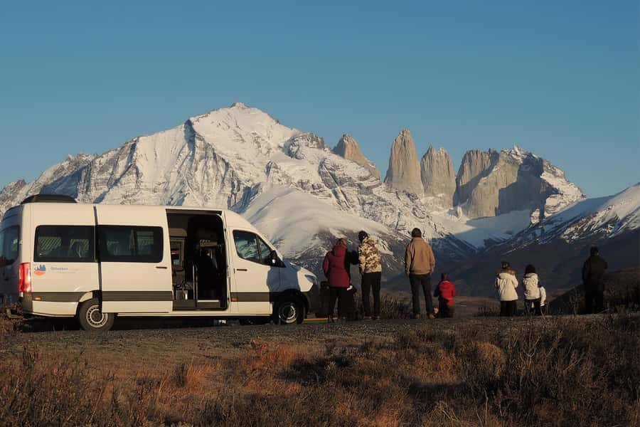 From Punta Arenas: Full Day Torres del Paine - Viewpoints around Laguna Sofia and Lago del Toro