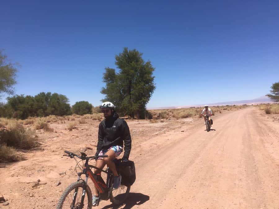 From San Pedro de Atacama: Laguna Cejar E-biking Adventure - Riding Out From San Pedro Across the Salt Flats