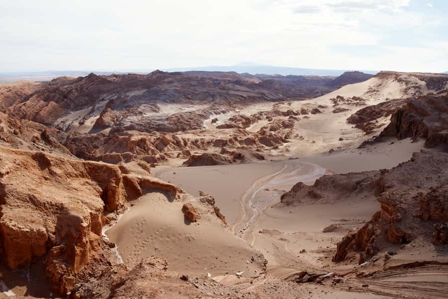 From San Pedro de Atacama: Moon Valley - Pickup from San Pedro and the ride into the reserve