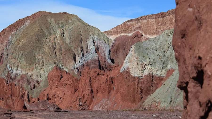From San Pedro de Atacama: Rainbow Valley Tour - The 7:00 AM pickup from San Pedro