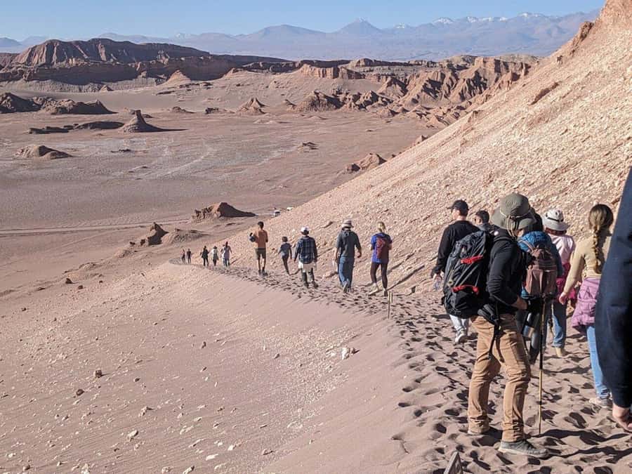 From San Pedro de Atacama: Small group to Moon Valley - Quebrada Honda and Coyote Stone