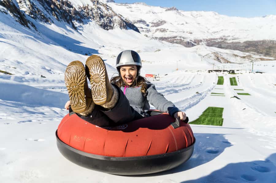 From Santiago: Farellones Park Resort Entry & Ski Classes - A full day from Santiago to the high Andes