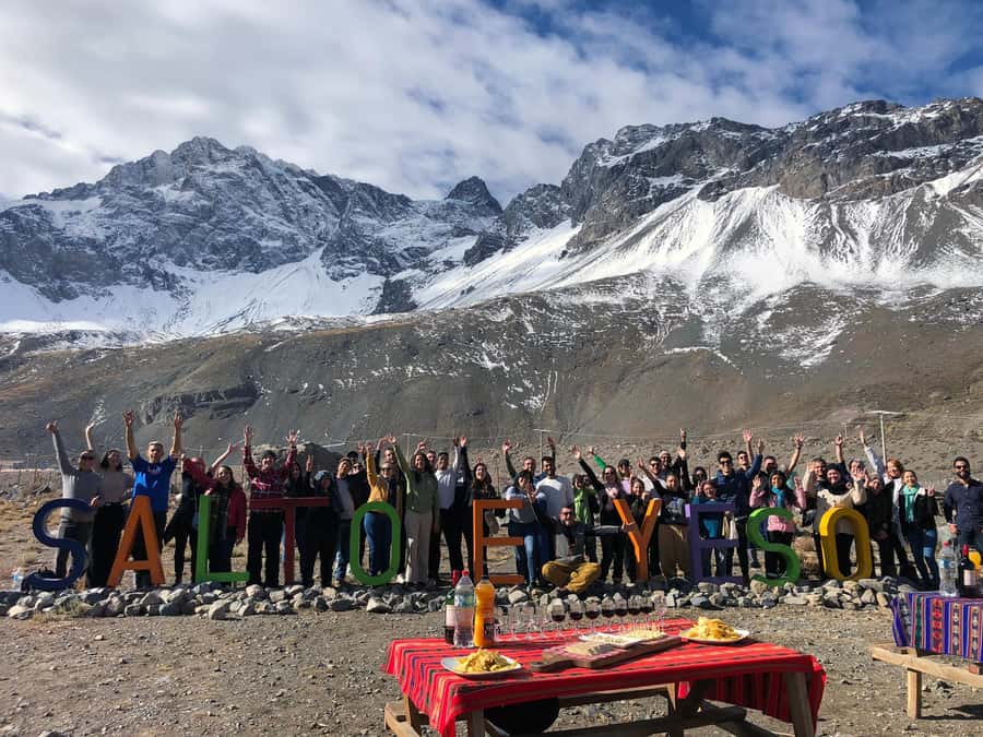 From Santiago: Maipo Canyon Tour with Andes Mountain view - The road to El Yeso Dam