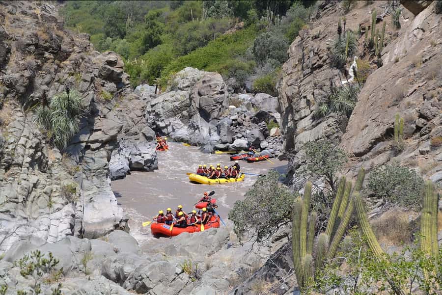 From Santiago: Rafting in the Maipo Canyon - What the Maipo River trip is really like