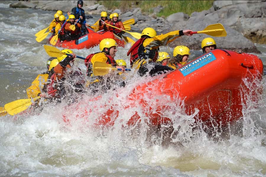 From Santiago: Rafting in the Maipo Canyon - Choosing between Santiago pickup and local arrival