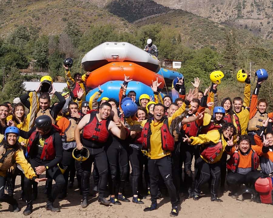 From Santiago: Rafting in the Maipo Canyon - Who will enjoy this most?