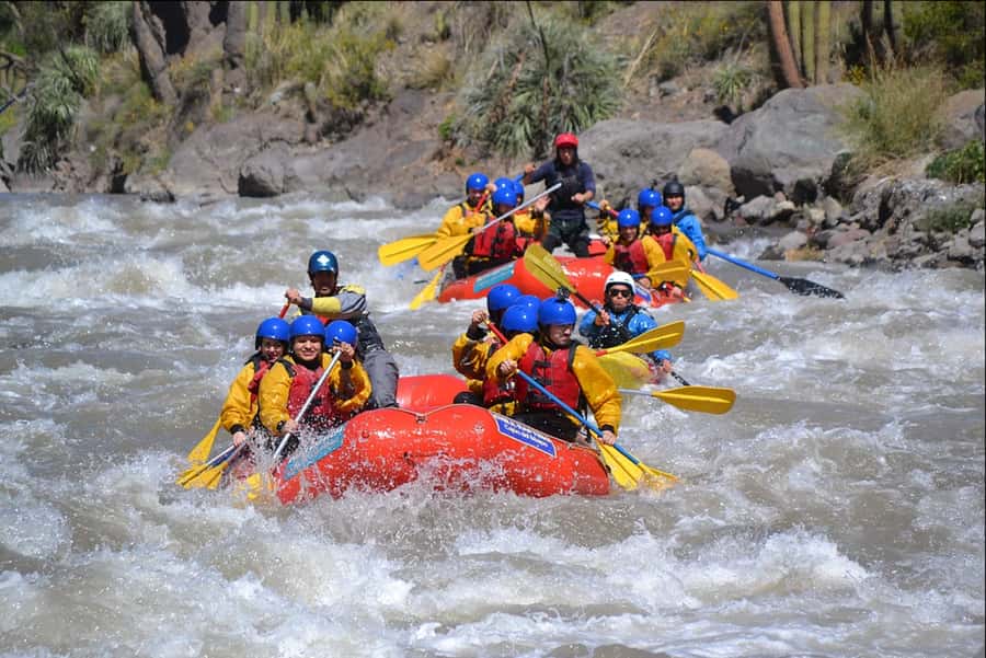 From Santiago: Rafting in the Maipo Canyon - Arriving at San José del Maipo