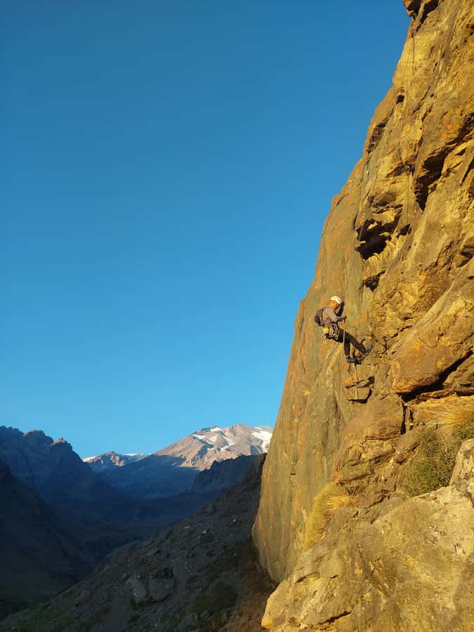 Full-Day Rock Climbing Adventure in the Andes near Santiago - Learning to climb, belay, and use better technique