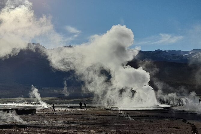 Full Day Tour to Geyser del Tatio, Vado Putana and Machuca - Walking among El Tatio’s steam columns