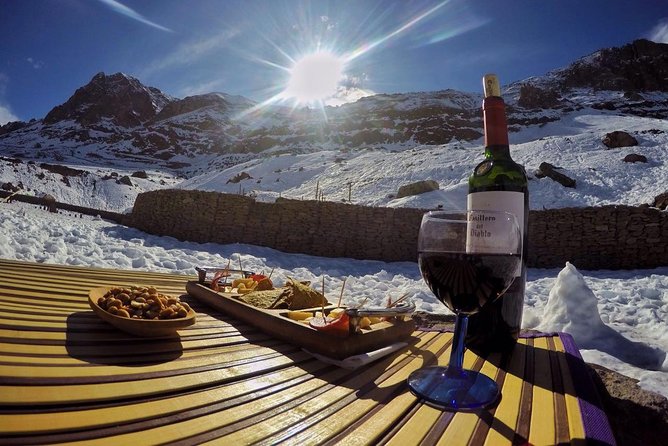 Half Day Private Trip to Valle Nevado with Cheese and Wine Carbon Neutral trip - Leaving Santiago for the Andes