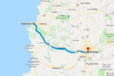 Private Santiago Hotel or Airport Arrival Transfer to Viña del Mar or Valparaiso