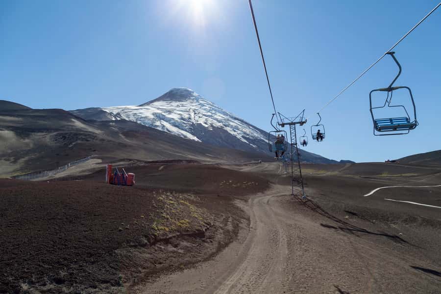 Puerto Varas: Osorno Volcano, Petrohue Falls Full-day Trip - Optional lift rides above the main stop
