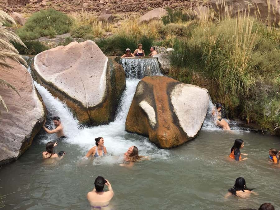 Puritama Hotsprings AM or PM - Entering Puritama’s green canyon