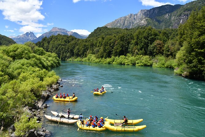 Rafting Futaleufu River Bridge to Bridge Section - On the Bridge to Bridge section
