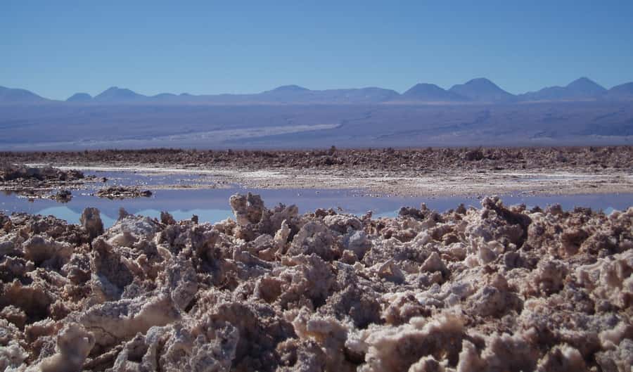 Salar de Atacama and altiplanic lagoons - Socaire’s terraces and church