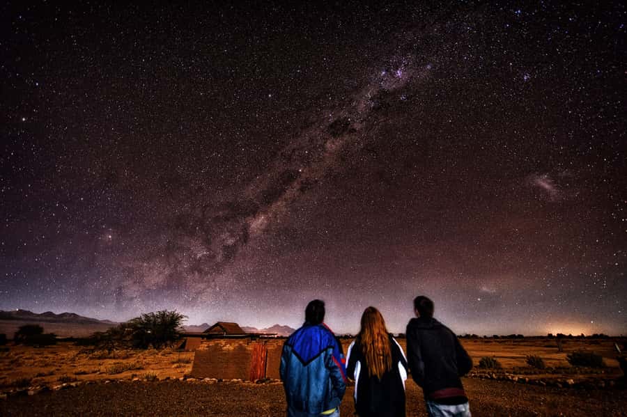 San Pedro de Atacama: Guided Atacama Desert Stargazing Tour - Meeting at the center and heading into the desert