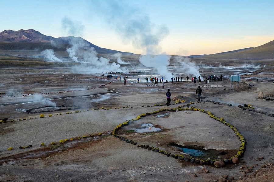 San Pedro de Atacama: Saver Pack Tatio Geysers + Moon Valley - Dawn at El Tatio, where the steam does the talking