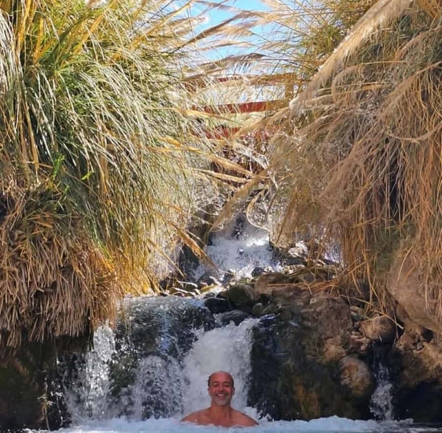 San Pedro de Atacama: Spa de Puritama - The coffee shop, bathrooms, and practical comfort