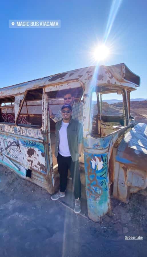 San Pedro de Atacama: Vallecito + Magic Bus - The abandoned Magic Bus photo stop