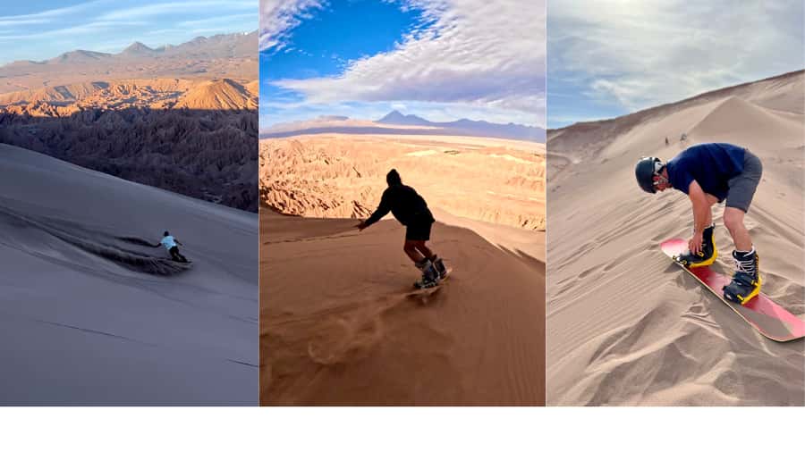 Sandboarding Tour in San Pedro de Atacama, Chile - Starting small before taking on the bigger dune