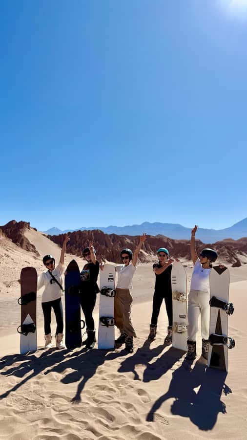 Sandboarding Tour in San Pedro de Atacama, Chile - Why the setting works so well for a board sport