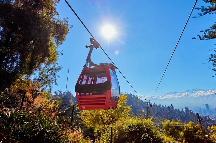 Santiago: 1-Day Hop-On Hop-Off Bus and Cable Car Ticket - Providencia, El Golf, and the shopping stops
