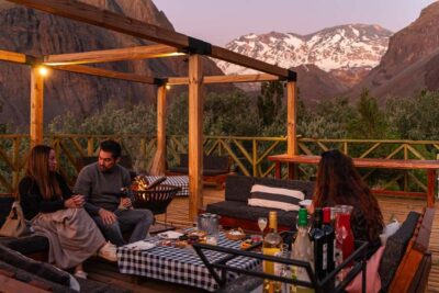 Cajón del Maipo Hot Springs & Chilean Barbecue