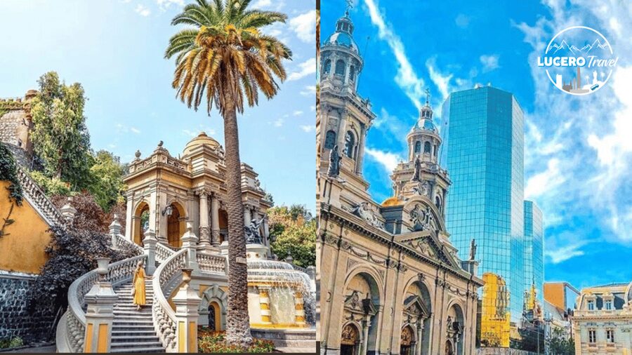 Santiago: City Highlights Walking Tour - Paseo Bandera adds color and city movement