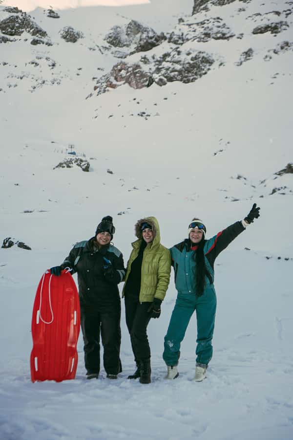 Santiago: Panoramic Snow Tour in Farellones Region. - Mirador Lomas del Viento brings the first big view