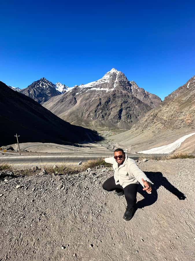 Santiago: Portillo and Laguna del Inca Day Trip with Picnic - The picnic near Los Andes