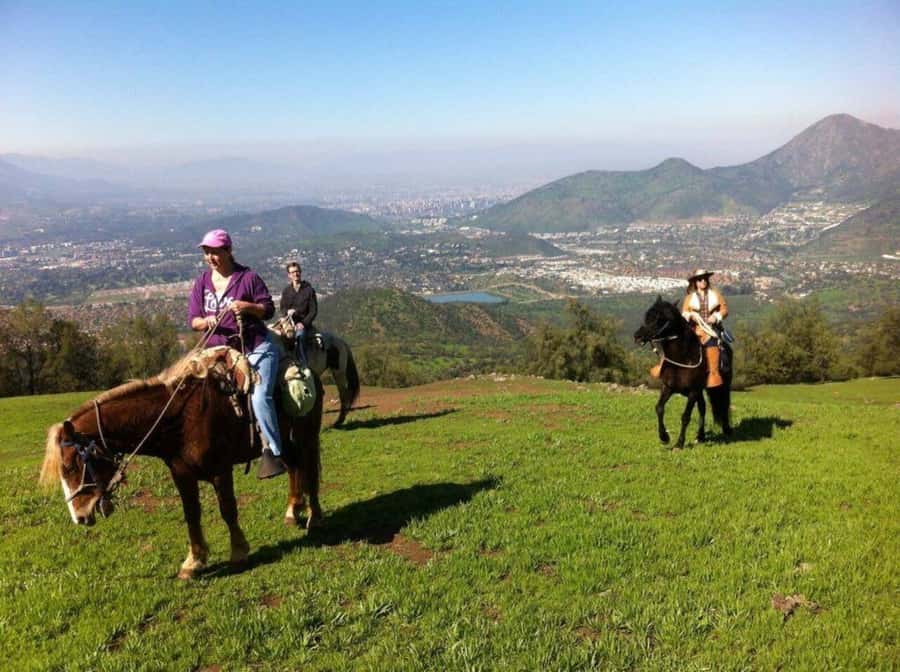 Santiago: Private Andes Foothills Horseback Riding. Half day - What $250 per person really buys