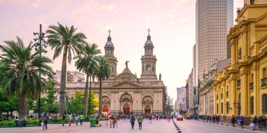 Santiago: Private tour, historic center, high altitude viewpoint, cable car - The Former National Congress And Downtown Context