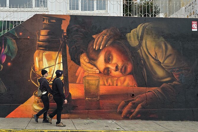 Street Art in Valparaiso and Wines in Casablanca from Santiago - An early look at the Pacific at Caleta Portales