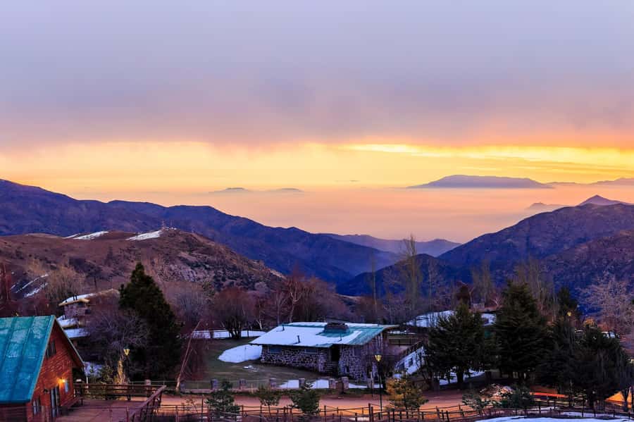 Sunset over the Andes Mountains - Why This Andes Tour Works for a First Visit