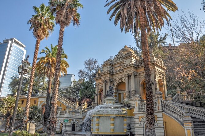 Tourist bus around Santiago for a day - Plaza de Armas and Santiago’s old center