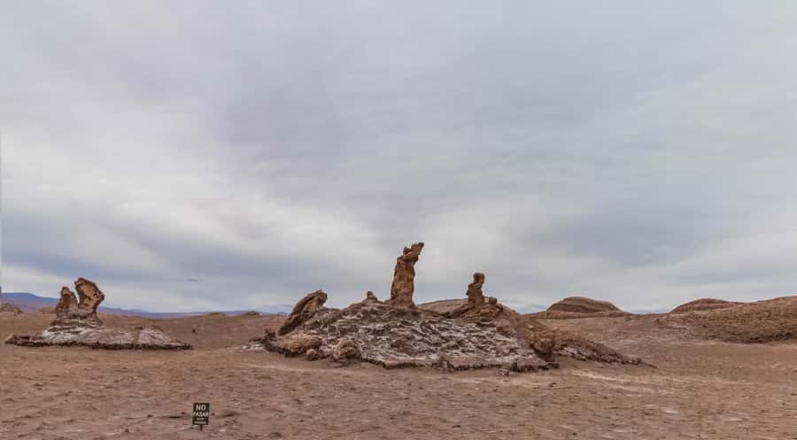 Valle de la Luna (Moon Valley) from San Pedro de Atacama - The Salt Caves and mineral formations