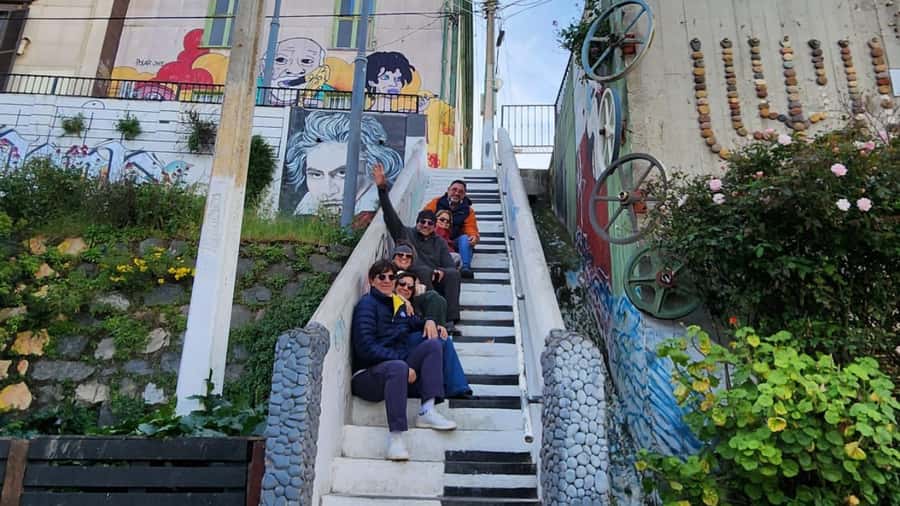 Valparaíso, Viña del Mar and Casablanca Full Day Experience - Cerro Concepcion shows the city’s creative side
