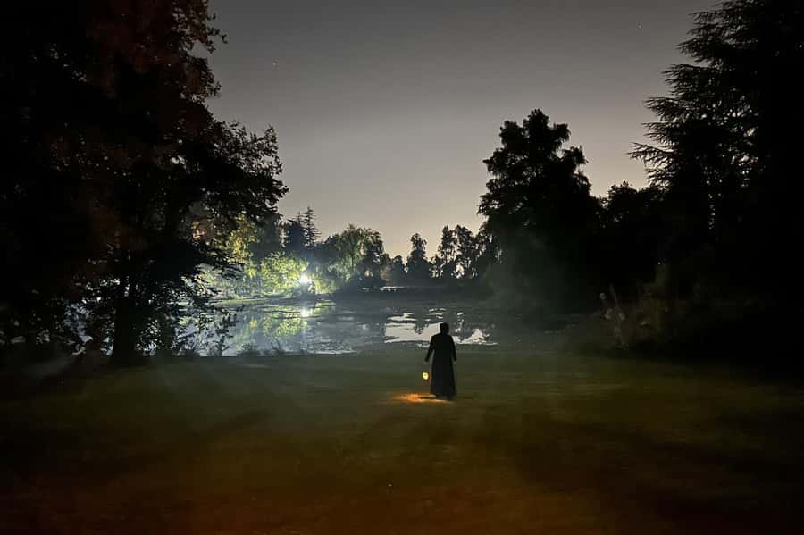 Viña Concha y Toro Nighttime: Dinner Show - Walking the gardens with Don Isidro